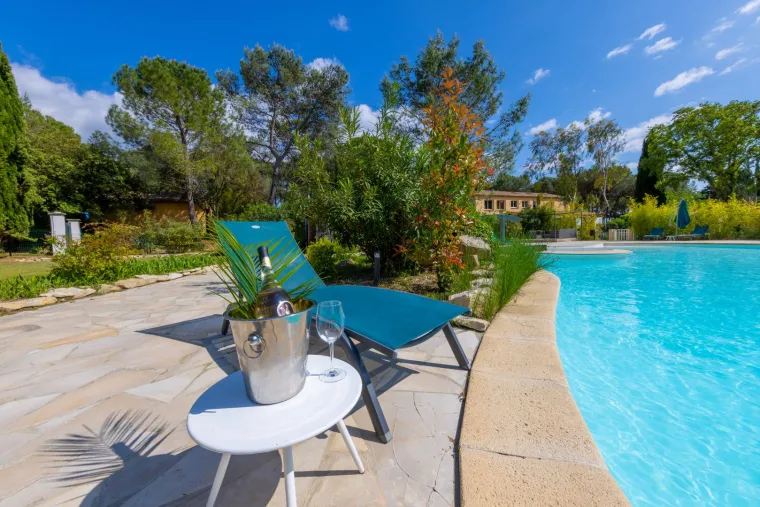 The pool at Villa Vicha